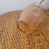 Small pink bulb vase