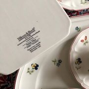 Service complet de dîner, thé et café « Petite Fleur » de Villeroy & Boch pour six personnes