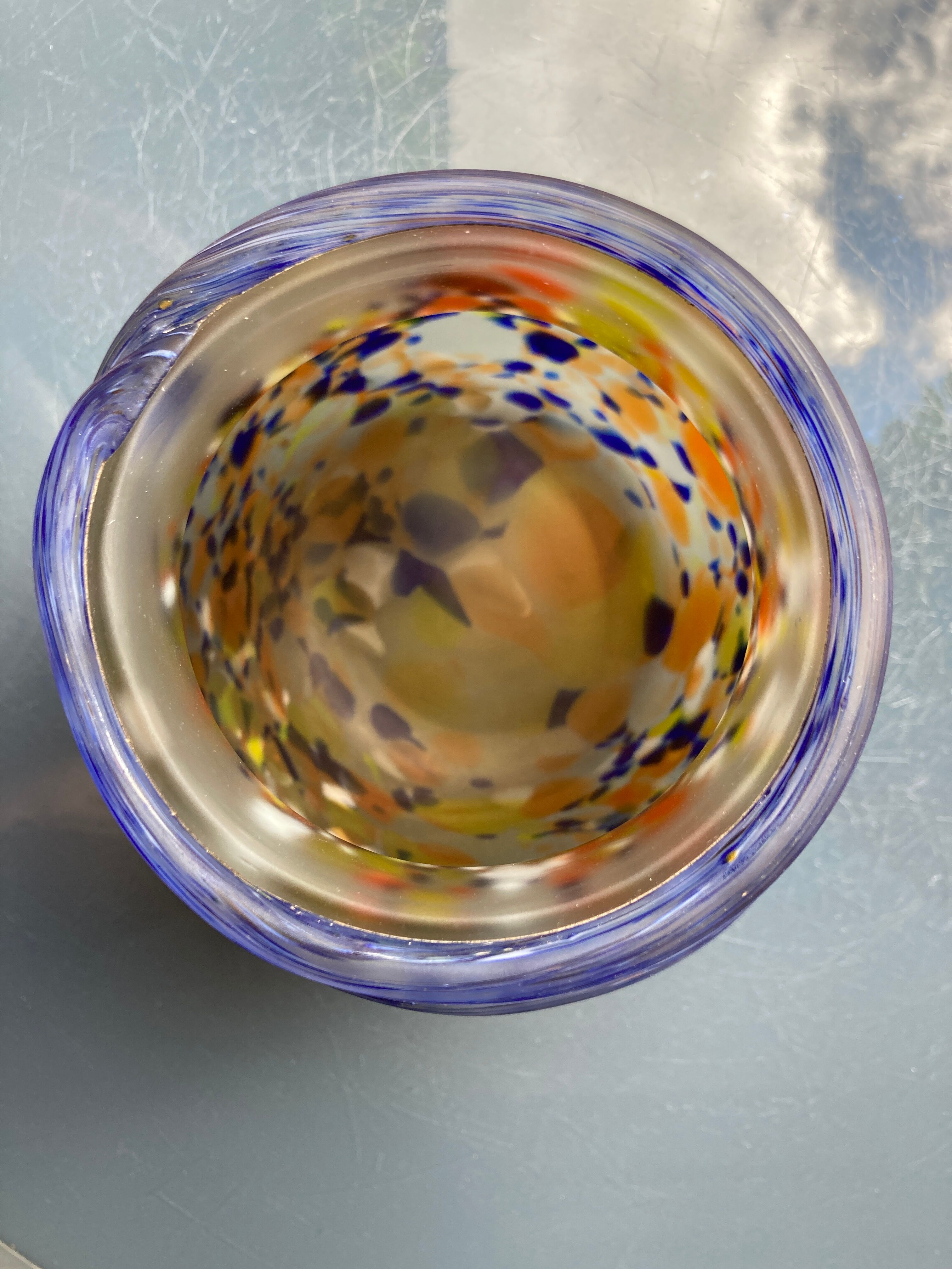 Art Deco vase in glass paste - Muller Frères Luneville