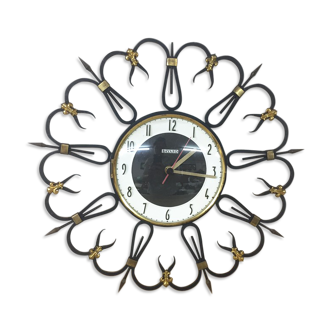 Vintage vintage bayard clock 1970