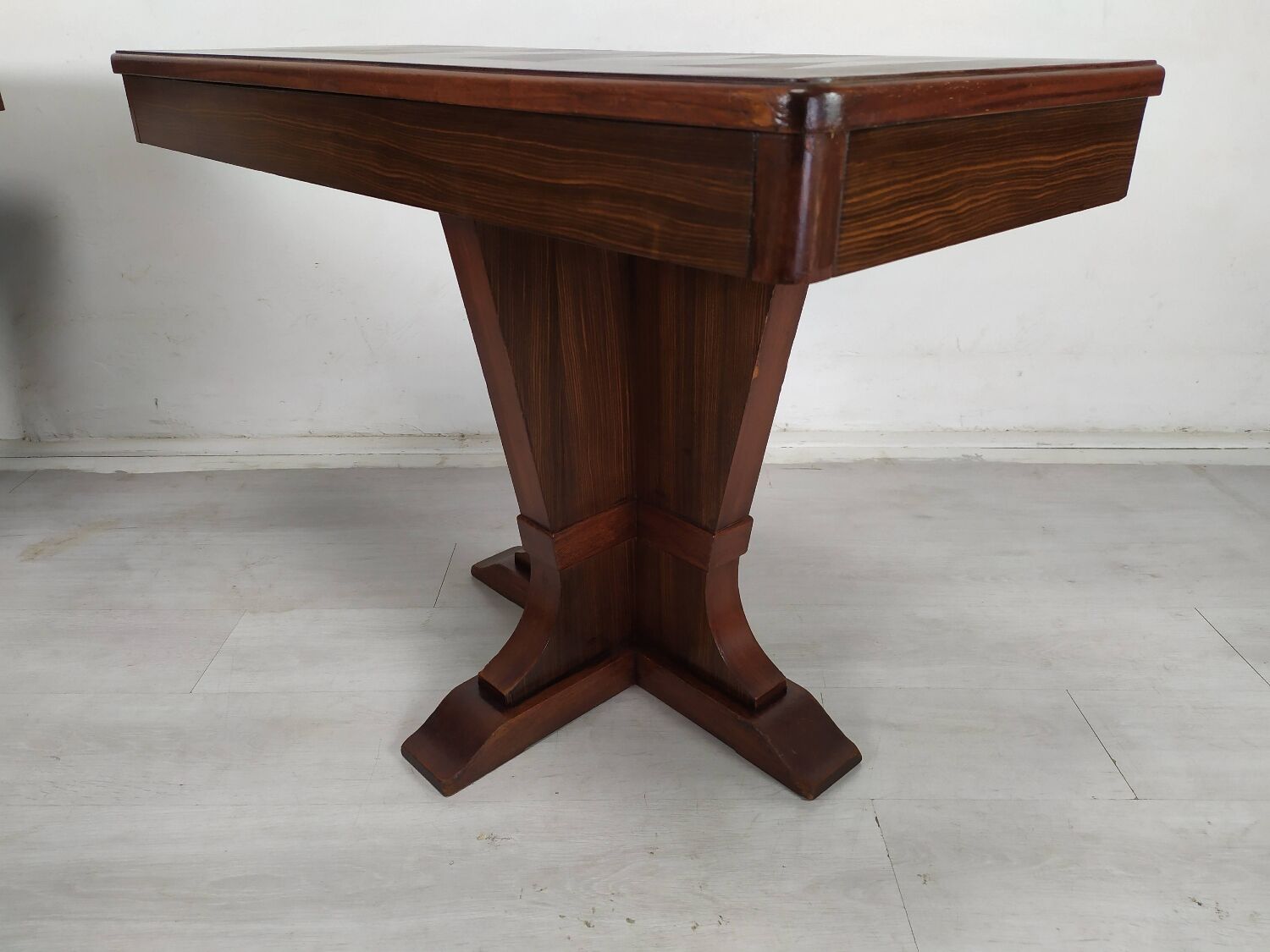 Pair of art deco consoles