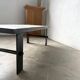 Ceramic Coffee Table Jean Jaffreux 1950s - Metal & Vintage Orange
