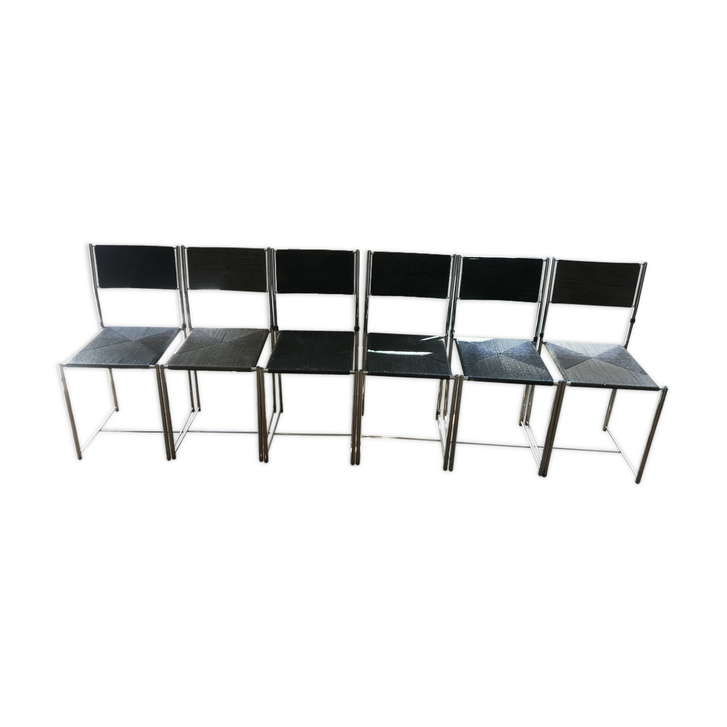 Set of 6 chairs B&B italia