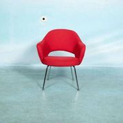 Chaise exécutive Knoll Saarinen des années 1960, époque spatiale.