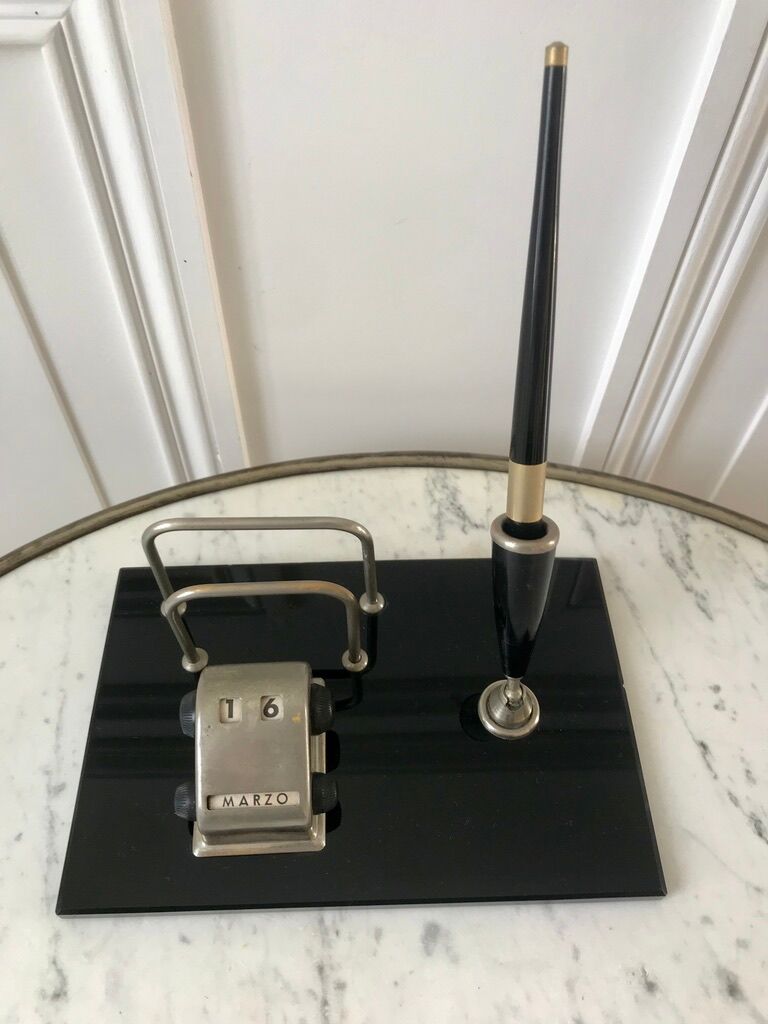 Date pencil holder Italian 50s