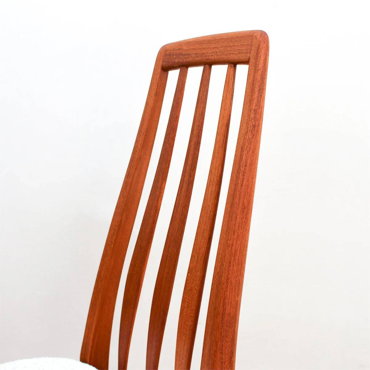 Set of 2 teak chairs by Niels Koefoed