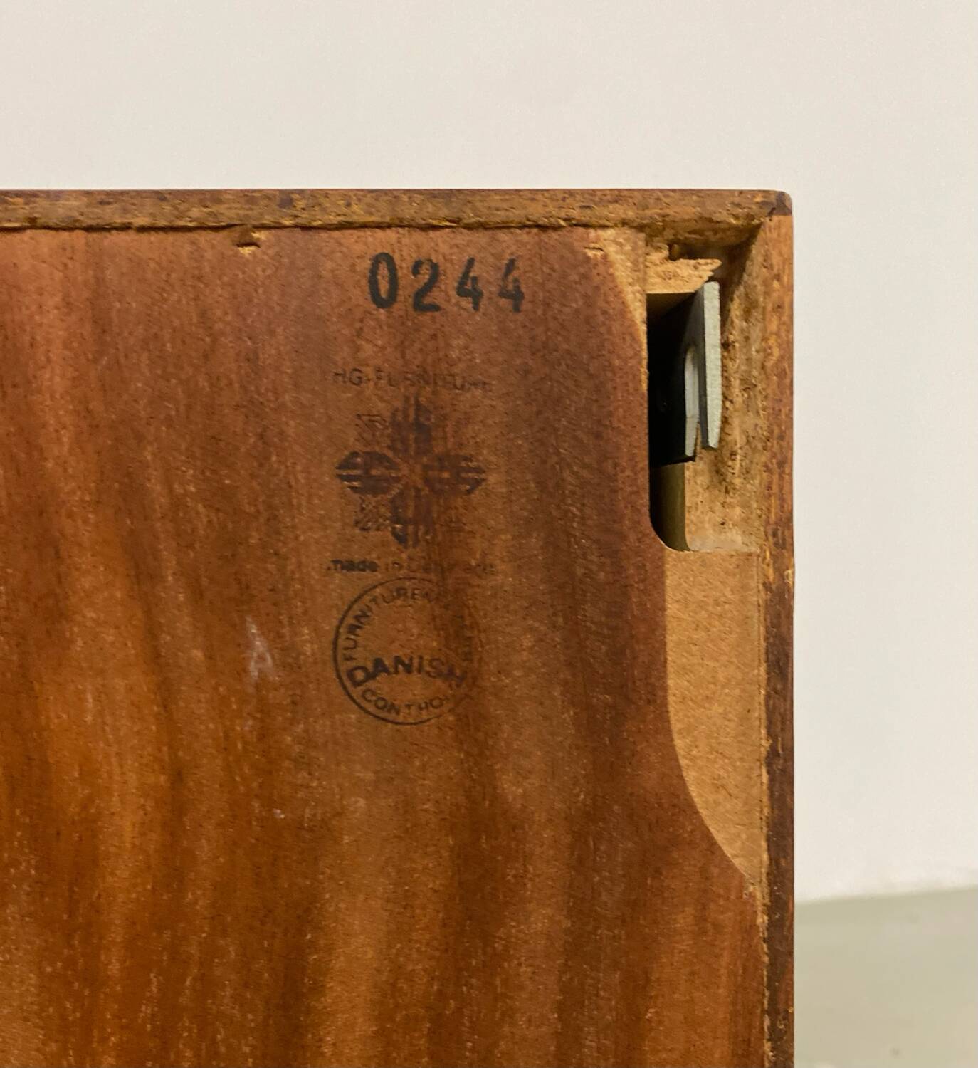 Small teak sideboard by HG Furniture 1960s