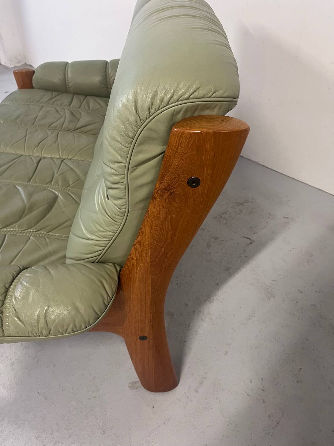 Canapé norvégien deux places des années 1980