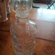 Cylindrical glass decanter Lever 1960