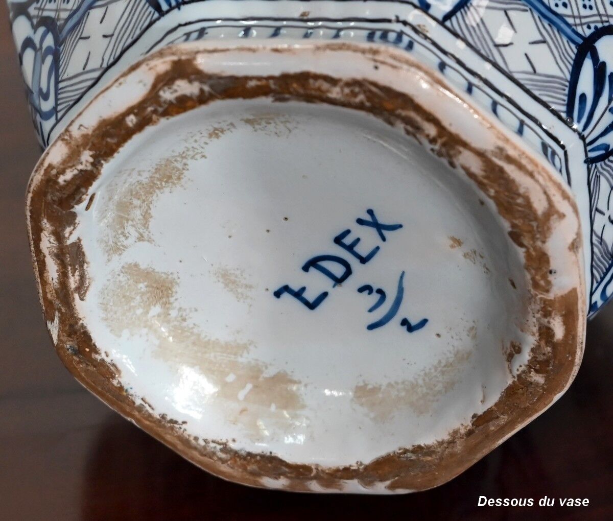 Delft earthenware vase - Early twentieth century