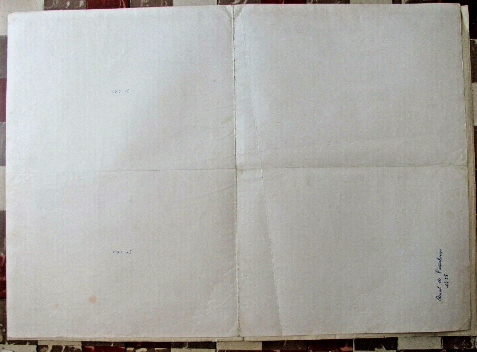 Nautical chart - Elba Island - From Popolonia to Troja Island - Italy