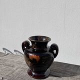 Ceramic vase with glaze 1970