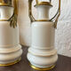 Old Paris porcelain vases from the 19th century