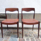 6 Scandinavian chairs