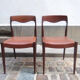 6 chaises scandinaves