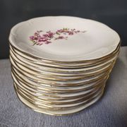 Service de vaisselle Gien France Fleurs de Pêcher