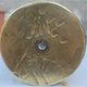 75 shell casing carved - Art of the poilus floral decoration WW1