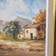 Oil Painting on Canvas Alpine Provence Landscape Signed Bremont