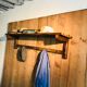 Wall coat rack