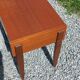 Pair of Scandinavian-style teak bedside tables from the 1970s.