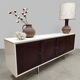 Vintage Italian sideboard credenza 'Duo-tone'