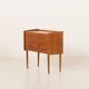 Commode, table de chevet danoise en teck, années 1960
