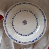 Flat white bottom in faience, small walk shower: Rouen.