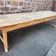 Table de ferme 300 cm en sapin 1900