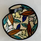 Ceramics Montoise empty art deco pockets