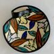 Ceramics Montoise empty art deco pockets