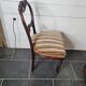 Louis Philippe style mahogany chair