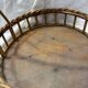 Panier en osier marron