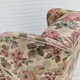 1950s danish vintage relax armchair in fabric