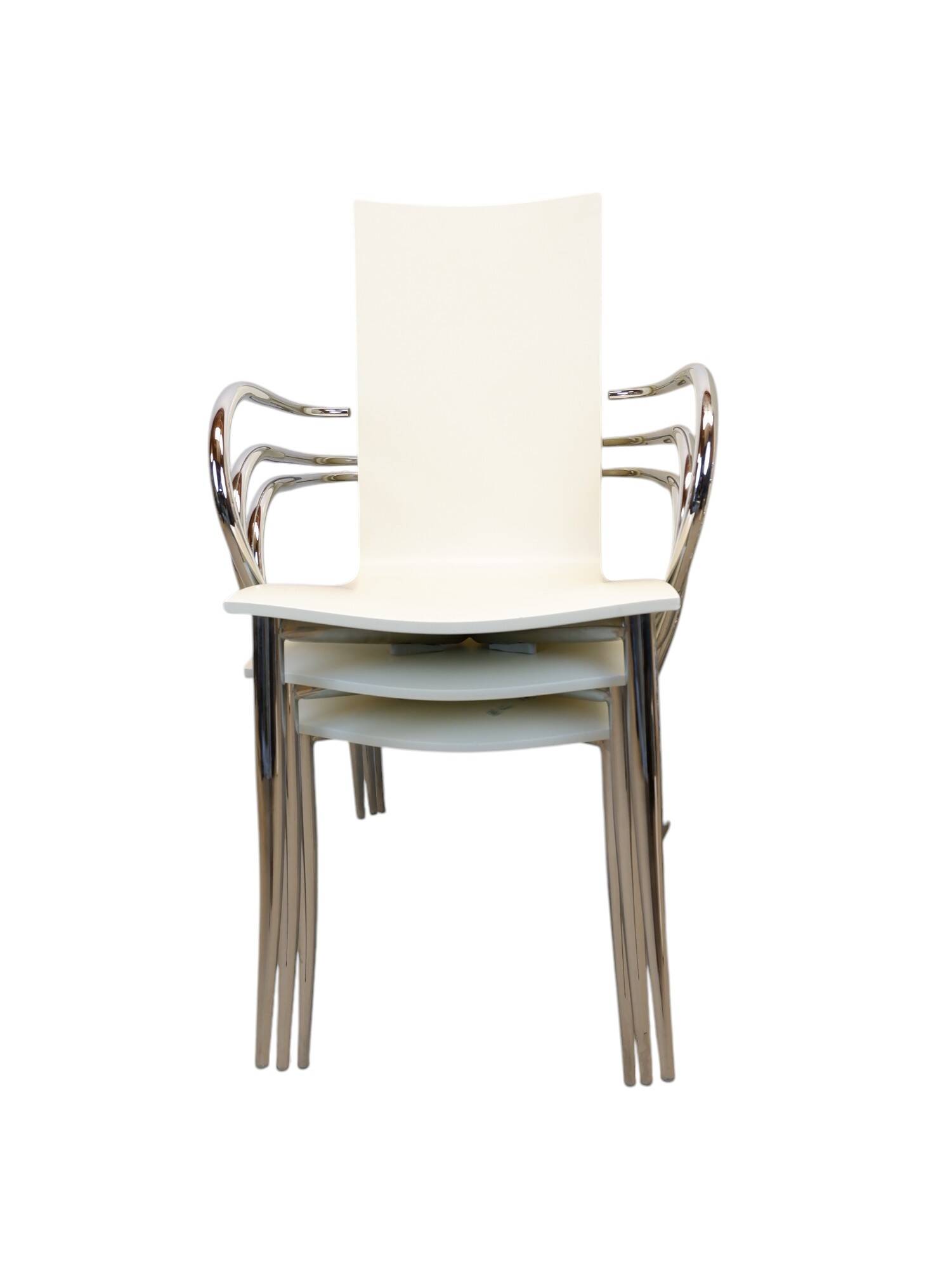 Set of 6 Olly Tango chairs by Philippe Starck