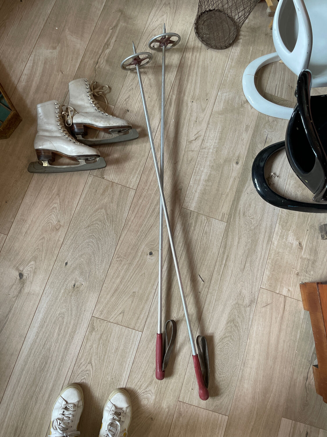 Pair of ski poles