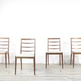 Set Of 4 Midcentury McIntosh Teak Chairs. Vintage Modern / Retro / Danish S