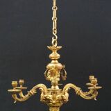 Lustre Louis XVI  bronze dorure.