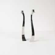 Postmodern "Nessy" candlesticks, Escapade Paris, France, 1980s.