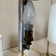 Pair of vintage brass lamps design 60 years