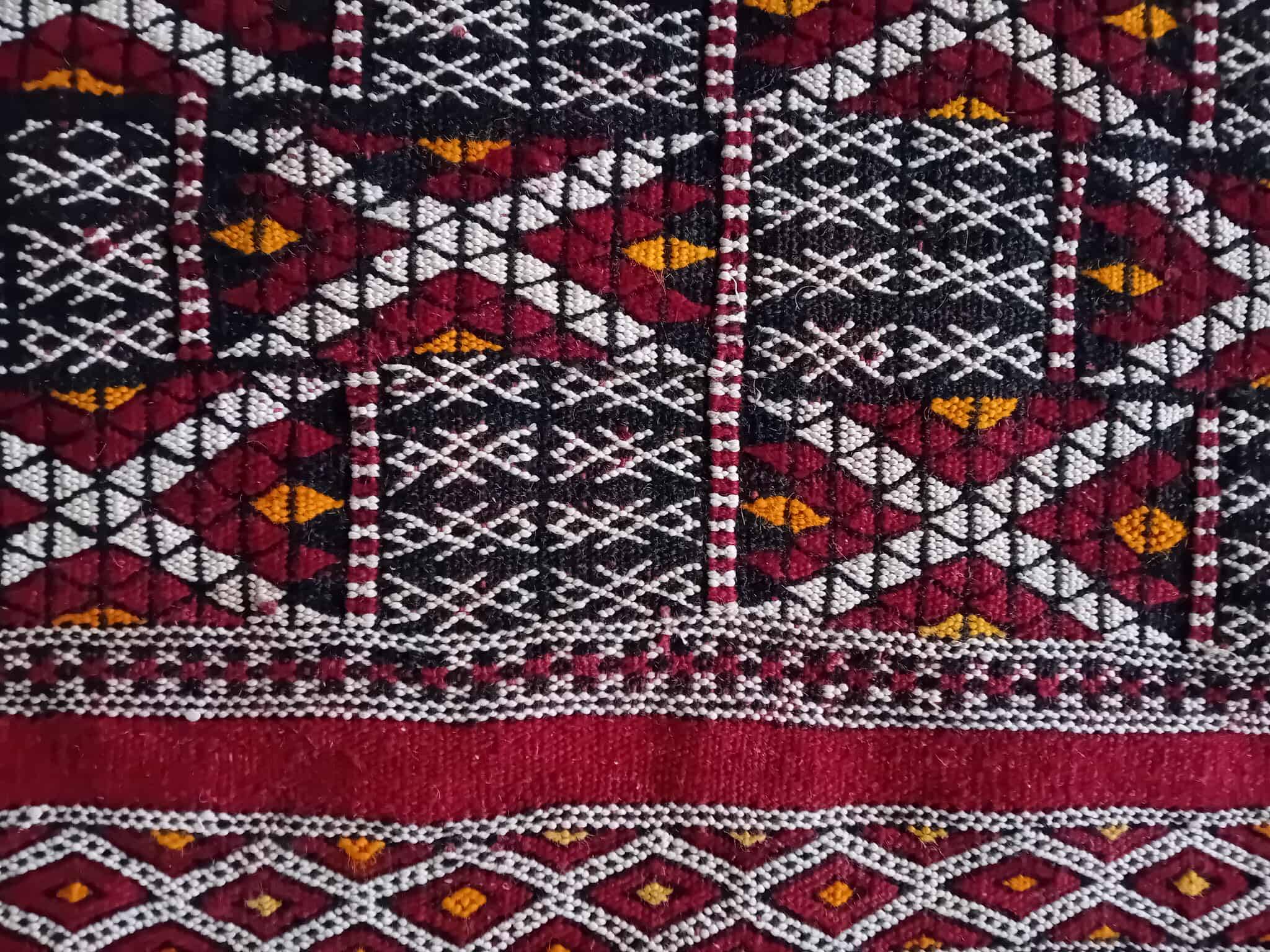 Handmade Berber Kilim Zemmour 160x100cm