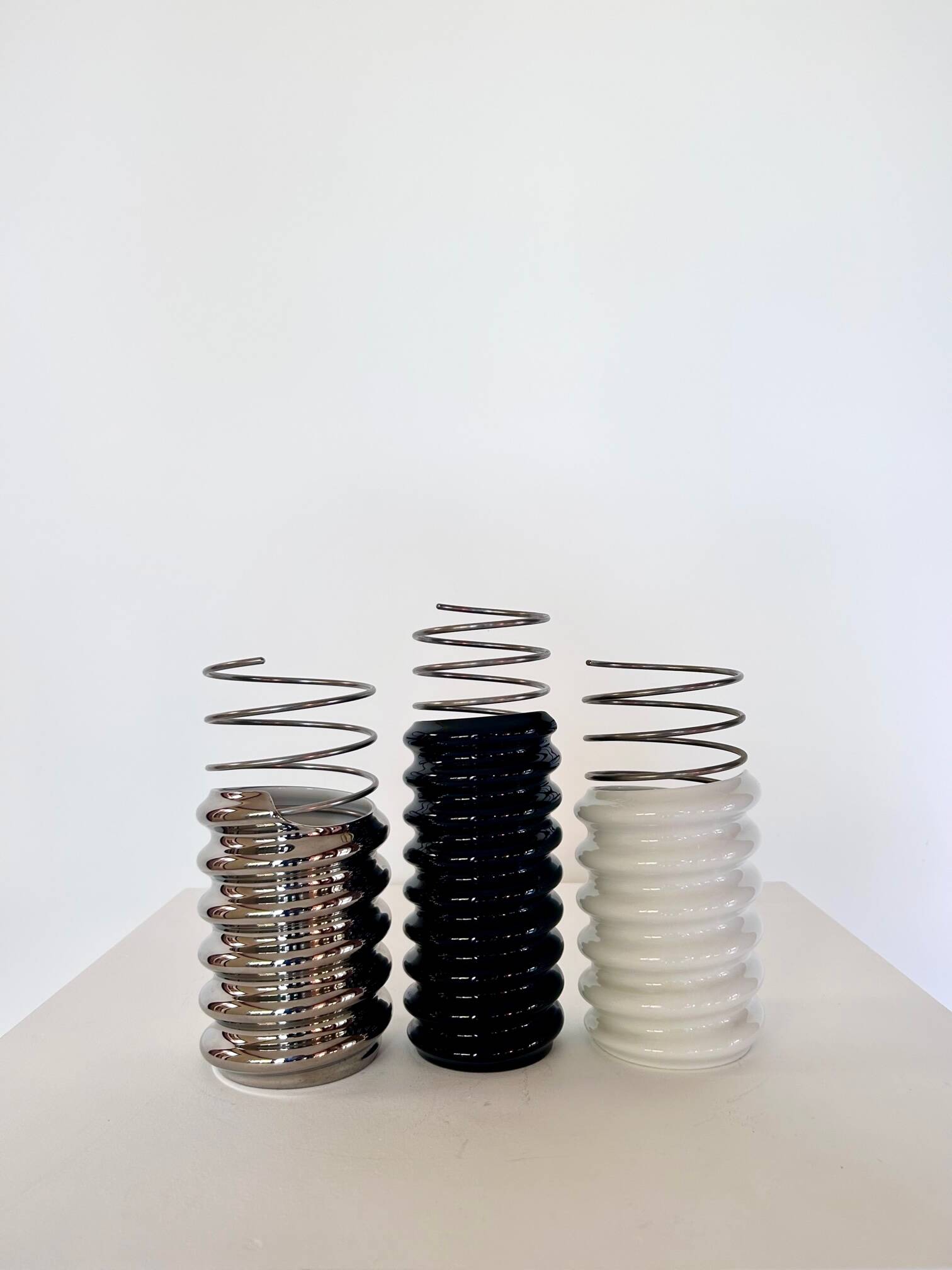 3 Ringoletto Vases by Ron Arad for Rosenthal, 2000