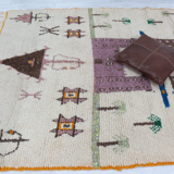 Moroccan carpet azilal 243x146cm