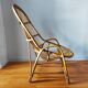 Rattan armchair 1950/60