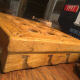 Carved candle holder "Pierre de Jaisalmer"