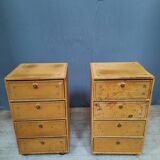 Pair of leather cardboard makers