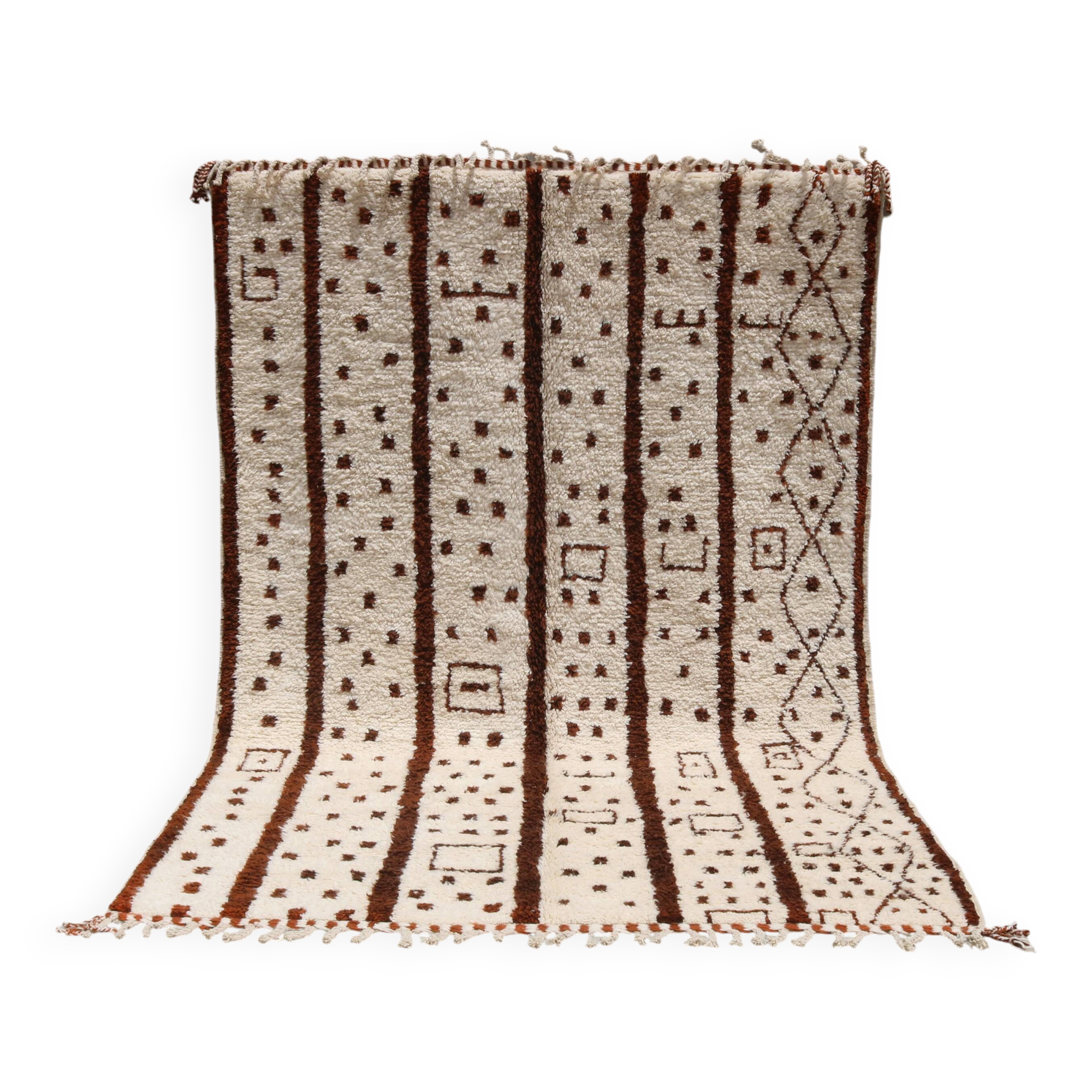 Large handmade colourful rug, 295 x 205 cm - G1035
