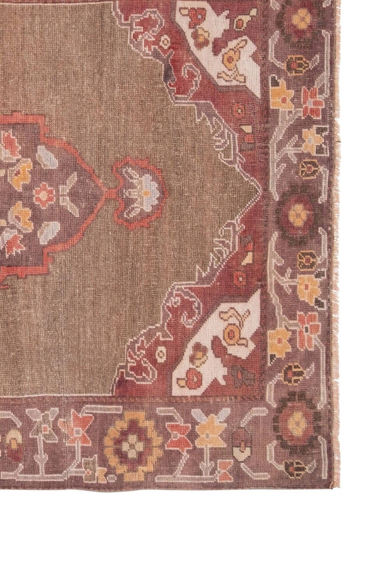 Vintage Turkish handmade rug 153x258 cm