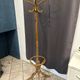 Baumann style 1960 swivel parrot coat rack in bent wood