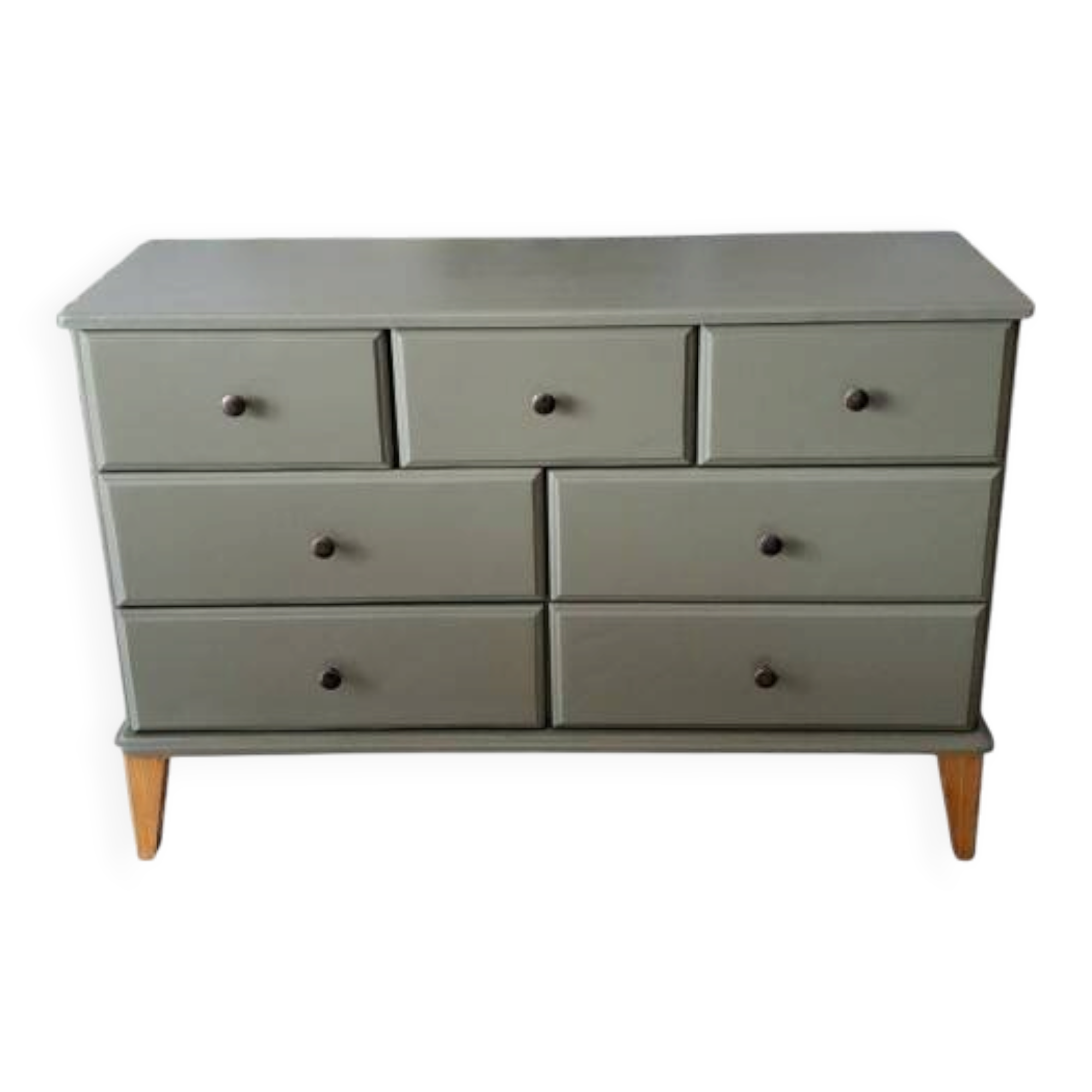 Commode basse vert Thisted
