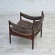 Années 1970, design danois par Kristian Vedel, fauteuil modèle "Modus".